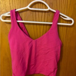 Lululemon Sonic Pink Align Tank
